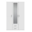 Forte Шкаф с зеркалом и ящиками 130 см Econobox 2, белый, ECBS931-120 - Home Club, изображение 2