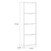 Forte Шкаф для обуви, SNND44-P94F - Home Club, изображение 6