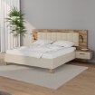 Forte Каркас 297 см Ricciano, цвет «Песочный»/«Дуб клепковый», RCQL1184B-Q250 - Home Club