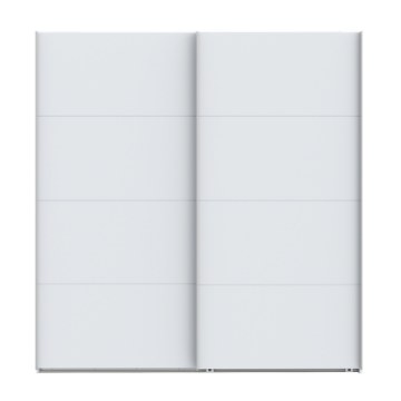 Forte Шкаф с раздвижными дверцами 200 см Sophistispace, белый, SSQS32411-120 - Home Club
