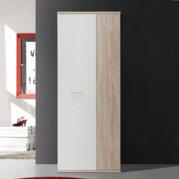 Forte Шкаф для обуви 70x35 см Net106 Дуб Сонома/Белый, MS151-Q45F - Home Club