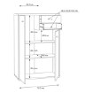 Forte Комод 75 см Archbox Old – Wood Vintage, T2KK20-H51 - Home Club, изображение 7