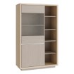 Forte Витрина 100 см Ficar «Дуб Рива»/«Сосна Имбиа», FCRV622LB-Q288 - Home Club, изображение 6