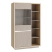 Forte Витрина 100 см Ficar «Дуб Рива»/«Сосна Имбиа», FCRV622LB-Q288 - Home Club, изображение 7
