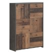 Forte Комода 80 см Best Chest, бетон, темно-сірий / Old – Wood Vintage, SQNK321-C764 - Home Club, зображення 4
