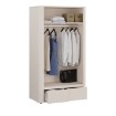 Forte Шкаф 110 см Breathtaker, песочный, BTHS821-U60 - Home Club, изображение 14