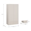 Forte Шкаф 110 см Breathtaker, песочный, BTHS821-U60 - Home Club, изображение 16