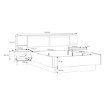 Forte Каркас кровати, PNPL3141B-Q203 - Home Club, изображение 10