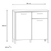 Forte Комод, KUSK223-C934 - Home Club, изображение 6