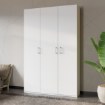 Forte Шкаф 130 см, белый, HMNS931-120 - Home Club