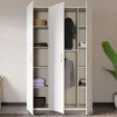 Forte Шкаф 130 см, белый, HMNS931-120 - Home Club, изображение 3