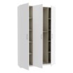 Forte Шкаф 130 см, белый, HMNS931-120 - Home Club, изображение 7