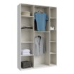 Forte Шкаф 130 см, белый, HMNS931-120 - Home Club, изображение 9