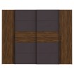 Forte Шафа 270 см Narago, горіх «Бейкерсфілд»/графіт, NRGS82511-M354 - Home Club, зображення 2