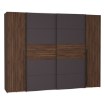 Forte Шафа 270 см Narago, горіх «Бейкерсфілд»/графіт, NRGS82511-M354 - Home Club, зображення 4