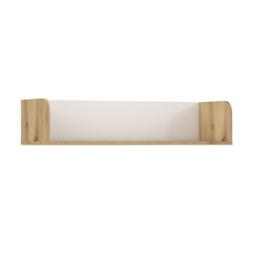 Forte Настенная полка 80 см Winnie, дуб Artisan/белый, EMLB08-C830 - Home Club