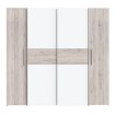Forte Шафа 200 см Narago, пісочний дуб/білий, KLTS62321-P79 - Home Club, зображення 2