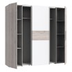 Forte Шафа 200 см Narago, пісочний дуб/білий, KLTS62321-P79 - Home Club, зображення 5