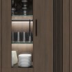 Forte Витрина 92 см Eufemius «Мазурский дуб», EUFV621R-D131 - Home Club, изображение 10