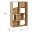 Forte Стелаж 95 см Orkney, дуб Mauvella, OKYR421-D108 - Home Club, зображення 7