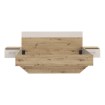 Forte Ліжко з тумбочками 160x200 см Tanaia Дуб Artisan/Пісочний, TNAL2162-Q224 - Home Club, зображення 3