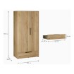 Forte Шафа 100 см Orkney, дуб Mauvella, OKYS821-D108 - Home Club, зображення 9