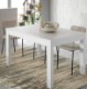 Forte Розкладний стіл 140x90 см Tuluza, білий, PRTT402-C04 - Home Club