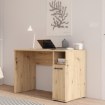 Forte Письмовий стіл 110x50 см із шафкою Niko, дуб Artisan, CPLB21N-D78 - Home Club