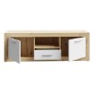 Forte Тумба під телевізор 150 см Baccio Дуб Artisan/Білий, BCCT134-C804 - Home Club, зображення 3