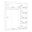 Forte Шкаф для одежды, RCQS932-C692 - Home Club, изображение 9