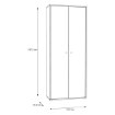 Forte Шкаф 75 см Archbox Old – Wood Vintage, T2KK821-H51 - Home Club, изображение 6