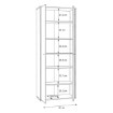 Forte Шкаф 75 см Archbox Old – Wood Vintage, T2KK821-H51 - Home Club, изображение 7