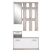 Forte Передпокій 100 см Hallways Пісочний дуб / Білий, FOXD011-T19F - Home Club, зображення 2