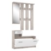 Forte Передпокій 100 см Hallways Пісочний дуб / Білий, FOXD011-T19F - Home Club, зображення 4