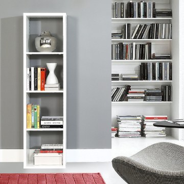 Forte Стелаж 40 см Net 106, білий, MXXR411-120 - Home Club