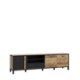 Forte Тв-тумба 200 см Hayato, черный/альпийская ель, HYTT241R-M215 - Home Club