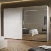 Forte Шафа 270 см Sophistispace Білий / Білий глянцевий, SSQS12413-C04 - Home Club, зображення 2