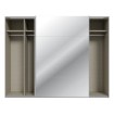 Forte Шафа 270 см Sophistispace Білий / Білий глянцевий, SSQS12413-C04 - Home Club, зображення 4