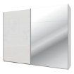 Forte Шафа 270 см Sophistispace Білий / Білий глянцевий, SSQS12413-C04 - Home Club, зображення 7