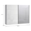 Forte Шафа 270 см Sophistispace Білий / Білий глянцевий, SSQS12413-C04 - Home Club, зображення 8