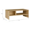 Forte Столик 110 см Orkney, дуб Mauvella, CFTT5236-D108 - Home Club, зображення 4