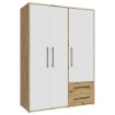 Forte Шафа 150 см із шухлядами, дуб Artisan/білий, MKSS833-C830 - Home Club, зображення 4