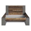 Forte Кровать 140x200 см Clif Old – Винтажное дерево/бетон, CLFL1141-C546 - Home Club, изображение 2
