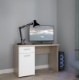 Forte Письменный стол 110x60 см, белый/дуб «Сонома», WNB935-Q36 - Home Club