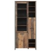 Forte Витрина 90 см Clif Old – Винтажный деревянный/бетон, CLFV721-C546 - Home Club, изображение 2