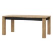 Forte Раздвижной стол 180x90 см Kaszimiro, дуб Waterford/чёрный, TBLT7034-M465 - Home Club, изображение 6