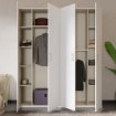 Forte Шкаф 180 см, белый, HMNS941-120 - Home Club, изображение 3