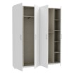 Forte Шкаф 180 см, белый, HMNS941-120 - Home Club, изображение 7