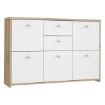 Forte Комод 115 см Best Chest Білий/Дуб Artisan, SQNK233-C804 - Home Club, зображення 4