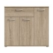 Forte Комод 90 см Niko, дуб «Сонома», NIKK34-D30F - Home Club, изображение 2